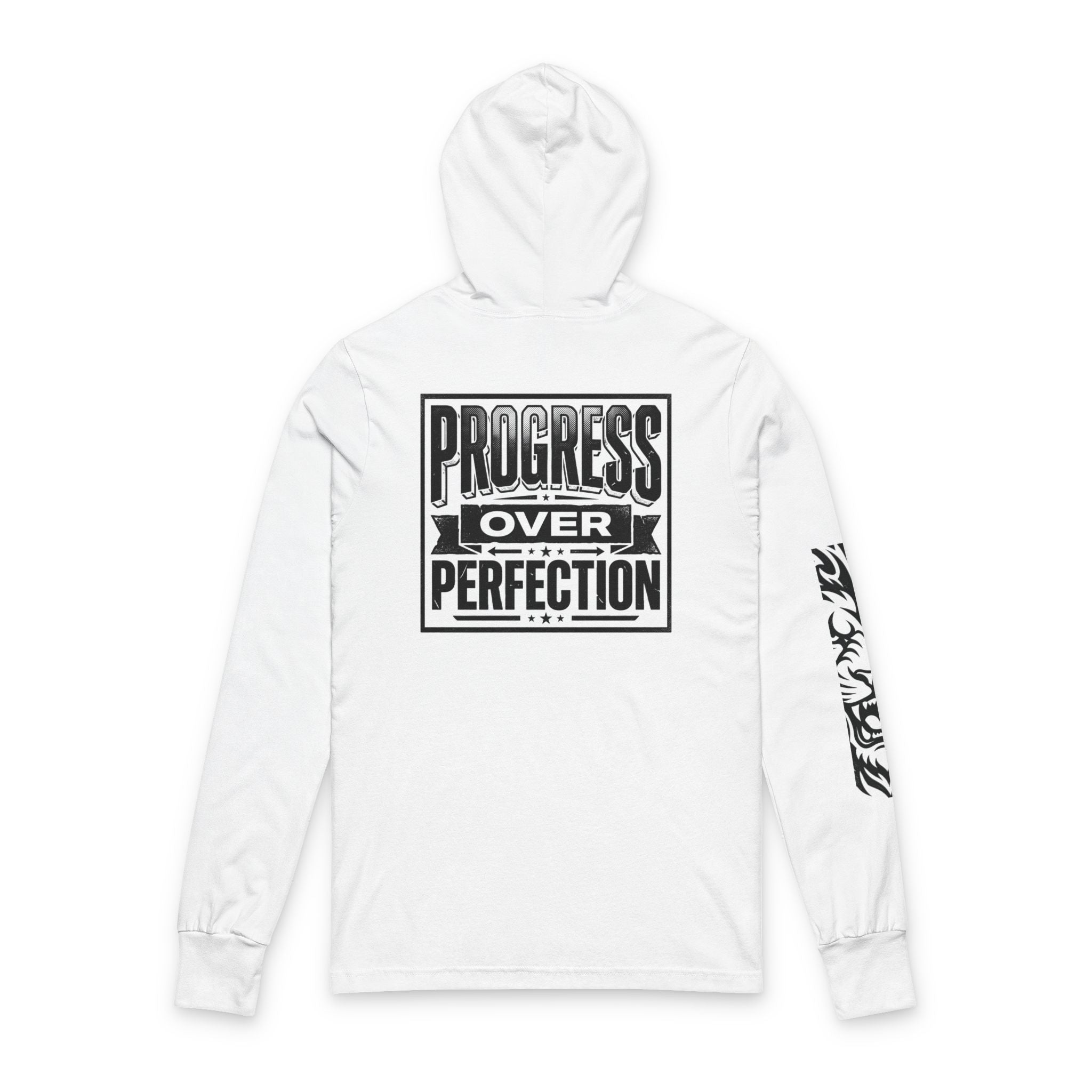 Unisex Hooded Long Sleeve Tee