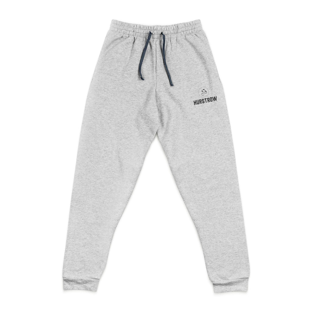 Embroidered 'Workout' Gray Joggers — Cozy Athletic Sweatpants