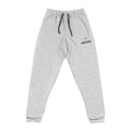 Embroidered 'Workout' Gray Joggers — Cozy Athletic Sweatpants
