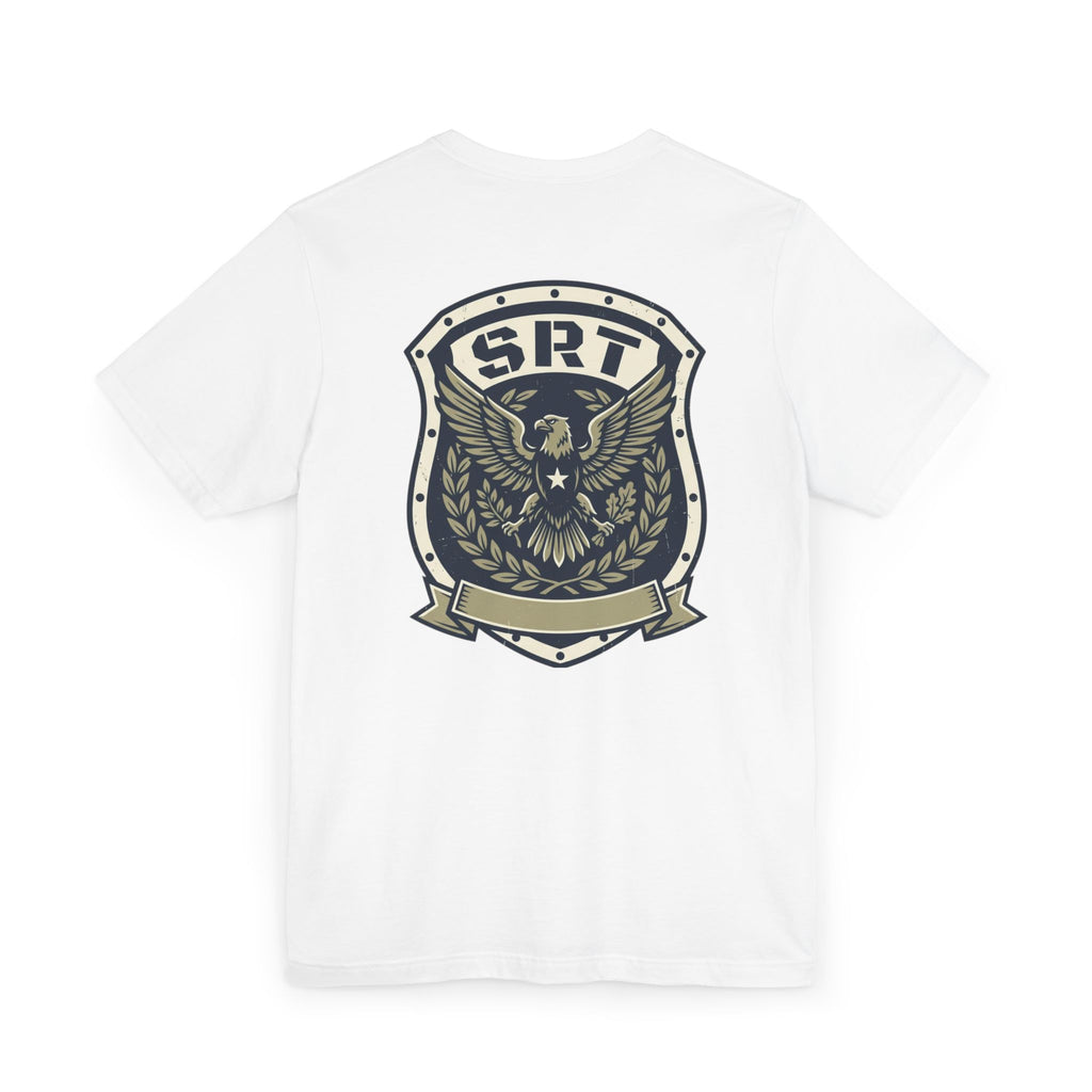 SRT Eagle Shield T-Shirt — 'Committed' Logo Military-Style Tee