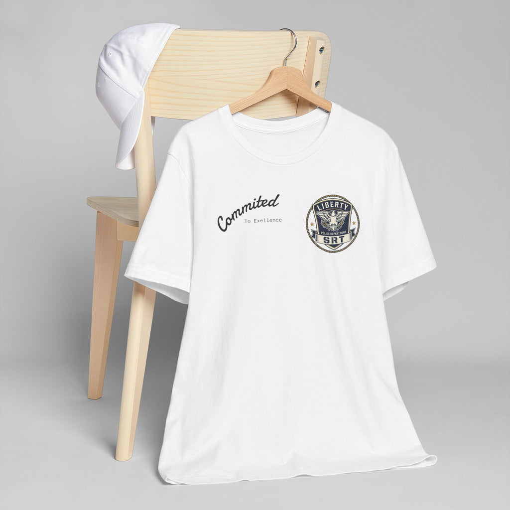 SRT Eagle Shield T-Shirt — 'Committed' Logo Military-Style Tee
