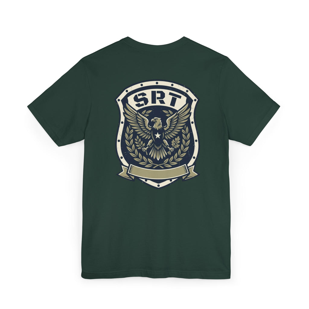 SRT Eagle Shield T-Shirt — 'Committed' Logo Military-Style Tee
